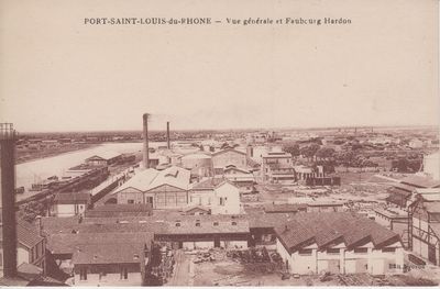 Le faubourg Hardon et ses usines de pétrole